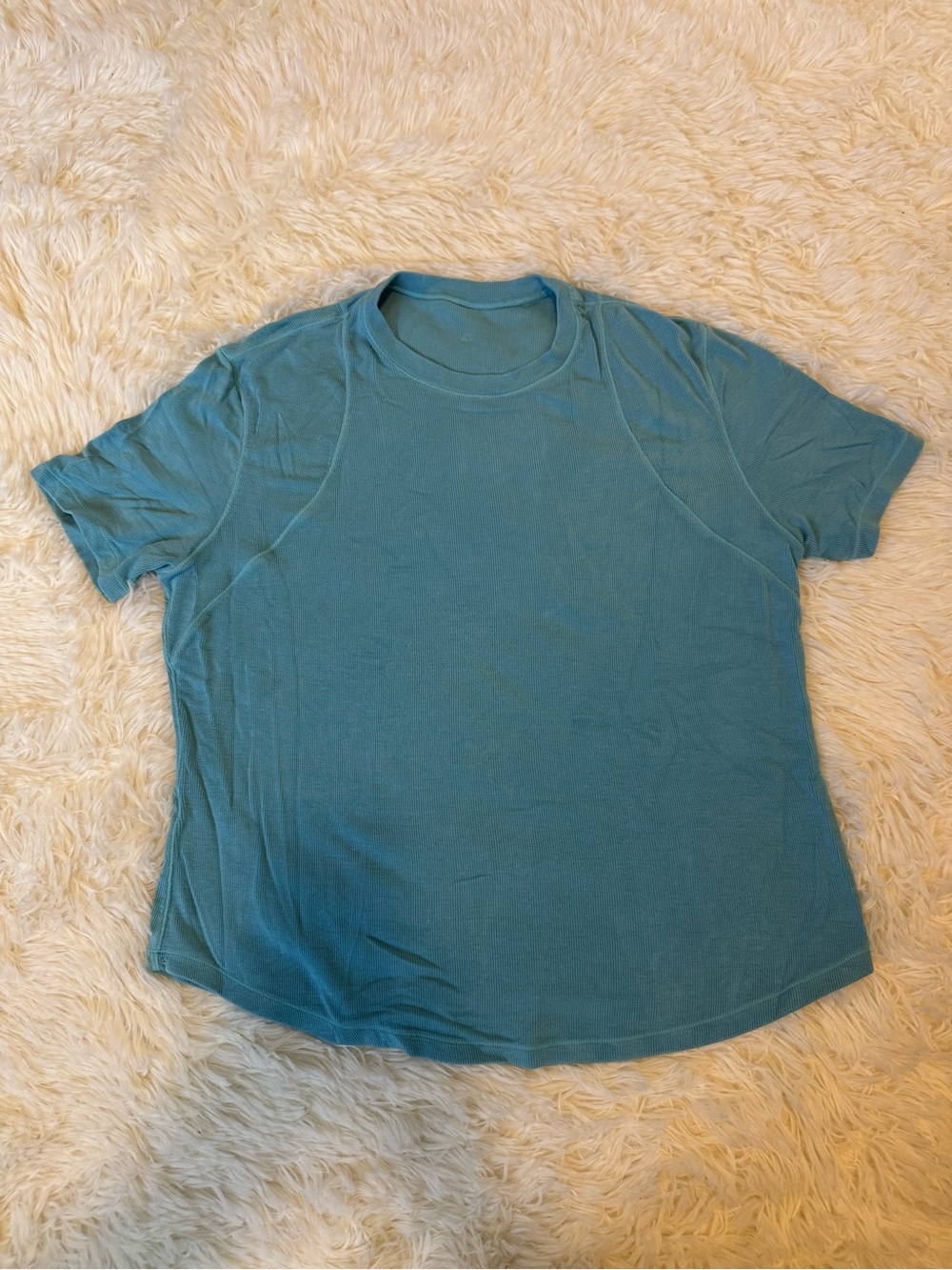 Glowmode Modal Soft Ribbed Round Neck Tee - Picture 5 of 8